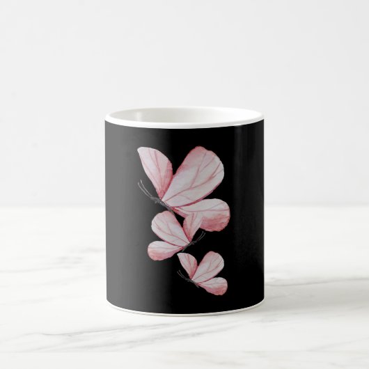 Ich Liebe meine Schmetterlingsgeschenke Kaffeetasse (Mittel)