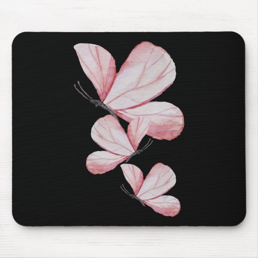 Ich Liebe meine Schmetterlingsgeschenke Mousepad (Vorne)