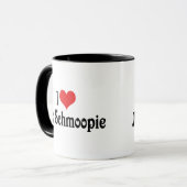 Ich Liebe meine Schmoopie Tasse (Vorderseite Links)