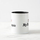 Ich Liebe meine Schmoopsie Tasse (Zentrum)
