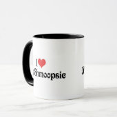 Ich Liebe meine Schmoopsie Tasse (Vorderseite Links)