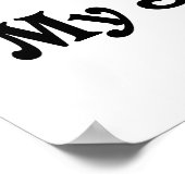 Ich Liebe meine Schnecken Poster (Ecke)