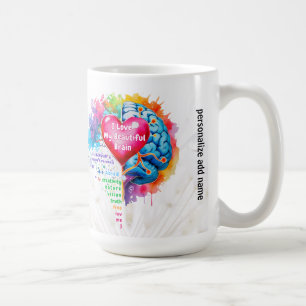 Ich Liebe meine schöne Brain Beverage-Tasse Kaffeetasse