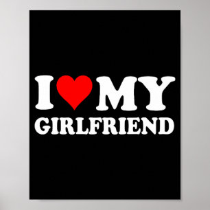 Ich liebe meine schöne Freundin Ich liebe meine Sc Poster
