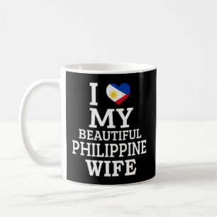Ich Liebe meine schöne Philippine Kaffeetasse