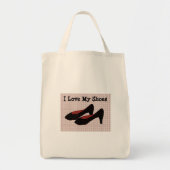 Ich Liebe meine Schuhe Tragetasche (Vorne)