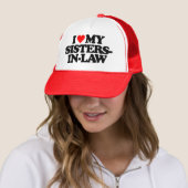 ICH LIEBE MEINE SCHWESTER TRUCKERKAPPE (Beispiel)