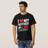 Ich Liebe meine Schwiegermutter T-Shirt (Vorne ganz)