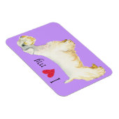 Ich Liebe meine Sealyham Terrier Magnet (Rechte Seite)