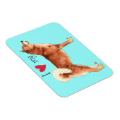 Ich Liebe meine Shiba Inu Magnet (Rechte Seite)