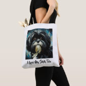 Ich Liebe meine Shih Tzu Tote Tasche (Von Nahem)