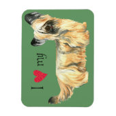Ich Liebe meine Skye Terrier Magnet (Vertikal)