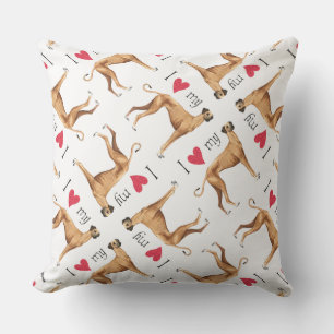 Ich Liebe meine Sloughi Kissen Für Draußen