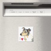 Ich Liebe meine Smooth Collie Magnet (In Situ (Geschirrspüler))