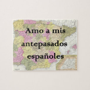 Ich Liebe meine spanischen Vorfahren   Benutzerdef Puzzle