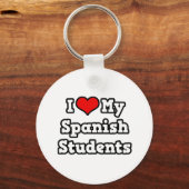 Ich Liebe meine Spanischschüler Schlüsselanhänger (Vorderseite)