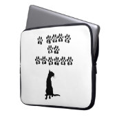 Ich Liebe meine Sphynx Black Laptopschutzhülle (Vorderseite Links)