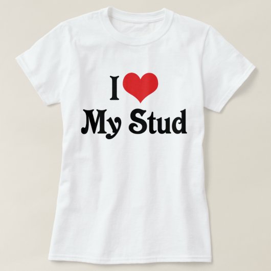 Ich Liebe meine Stute T-Shirt (Design vorne)