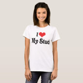 Ich Liebe meine Stute T-Shirt (Vorne ganz)