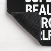 Ich Liebe meine super heiße wunderschöne Freundin Mousepad (Ecke)