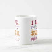 Ich Liebe meine Super-Mama-Mutter- Kaffeetasse (Mittel)