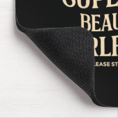 Ich Liebe meine superheiße Freundin, bitte. Mousepad (Ecke)