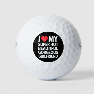 Ich liebe meine superheiße wunderschöne atemberaub golfball