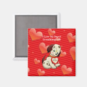 Ich liebe meine süße Enkelin, Magnet (Vorderseite/Rückseite)