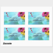 Ich Liebe meine süße Enkeltochter Rechteckiger Aufkleber (Blatt)