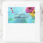 Ich Liebe meine süße Enkeltochter Rechteckiger Aufkleber (Tasche)