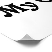 Ich Liebe meine Süsse Pie Poster (Ecke)