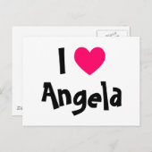 Ich Liebe meine süße Postkarte (Vorne/Hinten)