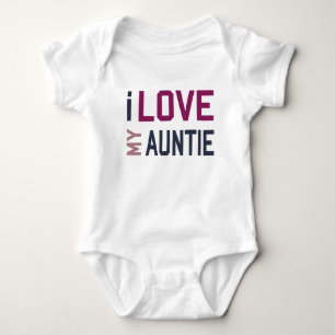 Ich liebe meine Tante Baby Creeper Strampler