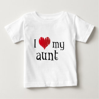 Ich Liebe meine Tante Baby T-shirt