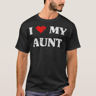 Ich Liebe meine Tante Graphic T-Shirt