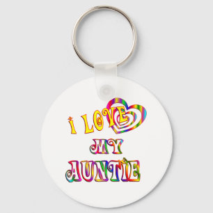 Ich Liebe meine Tante Schlüsselanhänger