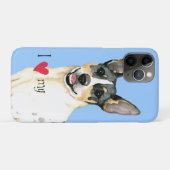 Ich Liebe meine Teddy Roosevelt Terrier Case-Mate iPhone Hülle (Rückseite (Horizontal))