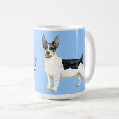 Ich Liebe meine Teddy Roosevelt Terrier Kaffeetasse (VorderseiteRechts)