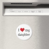 Ich Liebe meine Tochter Magnet (In Situ (Geschirrspüler))