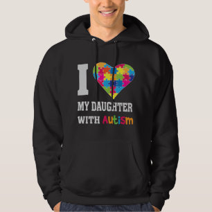 Ich Liebe meine Tochter mit Autismus - Stolz Mama Hoodie