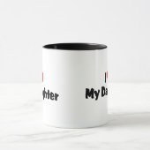 Ich Liebe meine Tochter Tasse (Zentrum)