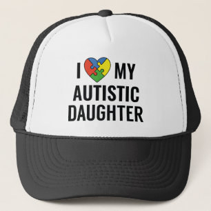 Ich liebe meine Tochter Truckerkappe