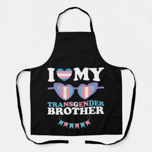 Ich Liebe meine Transgender-Brüderfamilie Trans LG Schürze