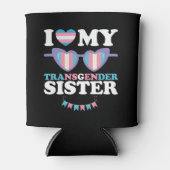 Ich Liebe meine Transgender-Schwester-Familie über Dosenkühler (Vorderseite)