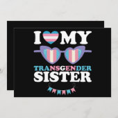 Ich Liebe meine Transgender-Schwester-Familie über Einladung (Vorne/Hinten)
