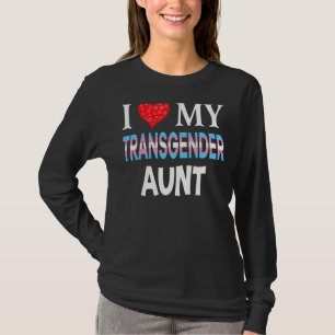 Ich Liebe meine Transgender Tante Lgbt Lesbian Reg T-Shirt