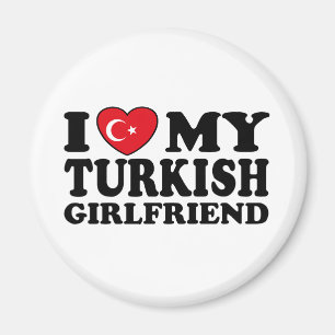 Ich Liebe meine türkische Freundin Magnet