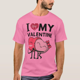 Ich Liebe meine Valentine Special Valentinstag Ges T-Shirt