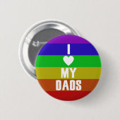 Ich Liebe meine Väter Button (Vorne & Hinten)