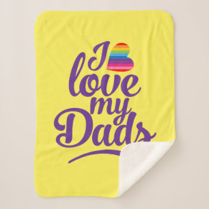 Ich Liebe meine Väter - LGBTQ Vatertagspass Sherpadecke